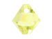 18 Swarovski 6301 8mm Faceted Bicone Pendant Jonquil AB