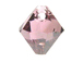 18 Swarovski 6301 8mm Faceted Bicone Pendant Light Rose Satin