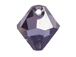 Tanzanite Satin - 8mm Swarovski 6301 Top Drilled Bicones Factory Pack of 288 