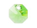 Peridot- 12mm Swarovski  Octagon Pendant Factory Pack