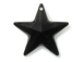 Jet - 20mm Swarovski  Star Pendant