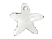 Crystal - 40mm Swarovski  Starfish Pendant