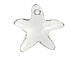 Crystal - 28mm Swarovski Starfish Pendant 