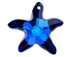 Crystal Bermuda Blue with Protective Coating - 16mm Swarovski  Starfish Pendant  (*New Item*)