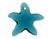 Indicolite - 20mm Swarovski  Starfish Pendant