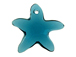 Indicolite - 20mm Swarovski Starfish Pendant 