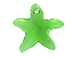 Peridot - 16mm Swarovski Starfish Pendant 