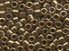 50 gram   METALLC LT BRONZE Delica Seed Beads11/0