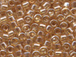 50 gram   LT TOPAZ LUSTER  Delica Seed Beads11/0