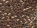 50 gram   TR LUST METTALIC ROSE GOLD  Delica Seed Beads11/0