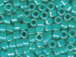 50 gram   OPAQUE TURQUOIS AB  Delica Seed Beads11/0