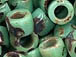 50 gram   SEAFOAM GREEN MATTE Picasso Miyuki Delica Seed Beads 11/0