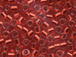 50 gram   SILVER LINED RED         Delica Seed Beads11/0