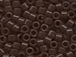 50 gram   OPAQUE CHOCOLATE BROWN   Delica Seed Beads11/0