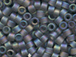 50 gram   Matte GREY AB    Miyuki 15/0 Delicas