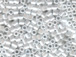 50 gram White Pearl   Delica Seed Beads8/0