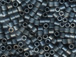 50 gram Matte Metallic Grey  Delica Seed Beads8/0