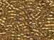 50 gram  Galvanized Yellow Gold  Delica Seed Beads8/0