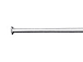 1.5 Inch 24 Gauge <b>SILVER FILLED</b> Headpins Bulk Pack of 1000