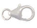 11mm SILVER FILLED Trigger Lobster Claw Clasp With Ring