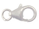 11mm <b>SILVER FILLED</b> Trigger Lobster Claw Clasp With Ring