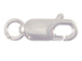 10mm SILVER FILLED Lobster Claw Clasp With Ring