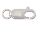 10mm <b>SILVER FILLED</b> Lobster Claw Clasp With Ring