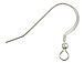 <b>SILVER FILLED</b> French Hook Earwire with Coil & Ball