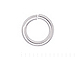  4mm Round <b>SILVER FILLED</b> Open Jump Ring 18 Gauge