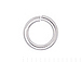 8mm Round <b>SILVER FILLED</b> Open Jump Ring 18 Gauge