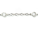 Swarovski Links - Sterling Silver Chains