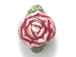Red Rose - Teeny Tiny Peruvian Ceramic Bead 