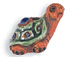Orange Turtle - Teeny Tiny Peruvian Ceramic Beads 