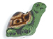 Green Turtle - Teeny Tiny Peruvian Ceramic Bead