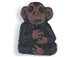 Chimpanzee - Teeny Tiny Peruvian Ceramic Bead 
