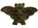 Brown Bat - Teeny Tiny Peruvian Ceramic Bead 