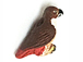 Red Tail Hawk - Teeny Tiny Peruvian Ceramic Bead 