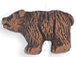 Brown Bear - Teeny Tiny Peruvian Ceramic Bead 