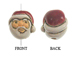 Santa Head - Teeny Tiny Peruvian Ceramic Bead