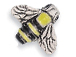 Bee - Teeny Tiny Peruvian Ceramic Bead 