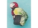 Green Parrot - Teeny Tiny Peruvian Ceramic Bead