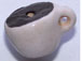 Coffee Cup  - Teeny Tiny Peruvian Ceramic Bead