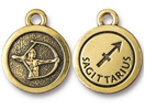Zodiac Charms - Gold Plated