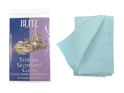 Blitz Silver Care Silver Polishing Cloth, 11 inch x 14 inch