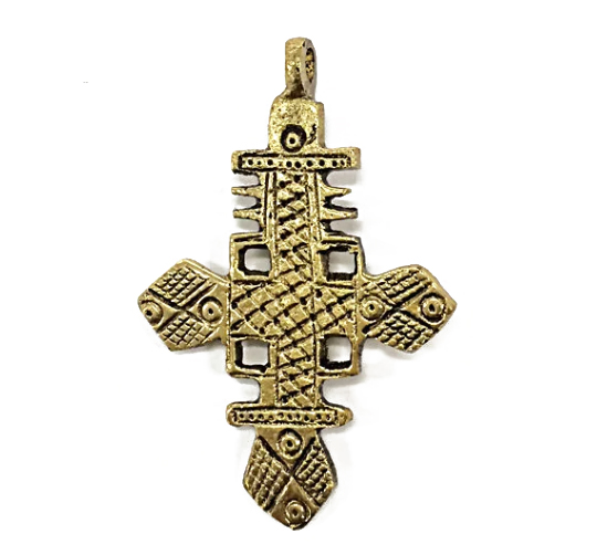 Cross Charms For Jewelry Making Christian Antiqued Brass Bulk Lot of 20