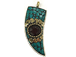 Tibetan inlay Pendant