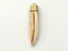 Sienna white Tusk gold cap