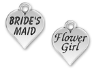 Wedding Charms - Pewter