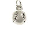 Baseball - Sterling Silver Charms