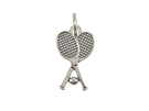 Tennis - Sterling Silver Charms